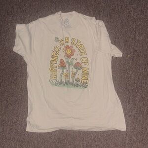 Classic White Short Sleeve Tees with Vibrant Prints